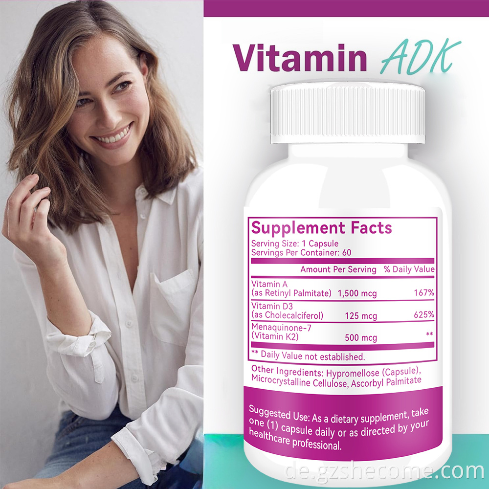 Vitamin D3 K2 Capsules10
